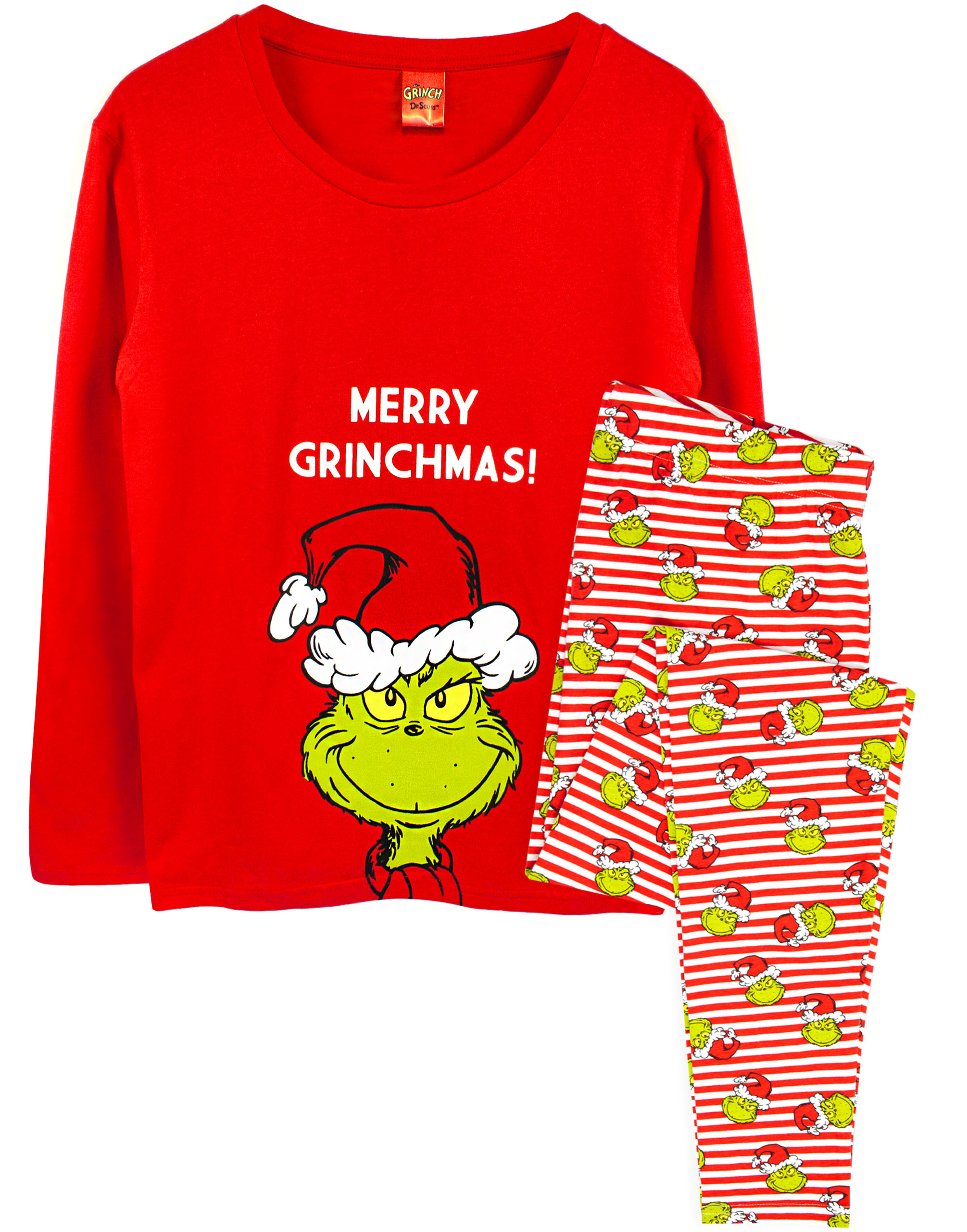 The Grinch Christmas Pyjamas Family Matching PJ Sets Men, Women, Boys